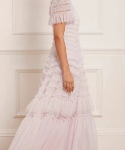 Needle & Thread Holding LTD Womenswear Valentine Ruffle Gown