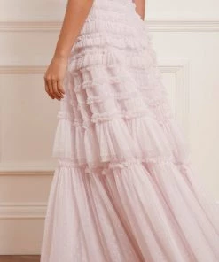 Needle & Thread Holding LTD Womenswear Valentine Ruffle Gown