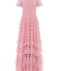 Needle & Thread Holding LTD Valentine Ruffle Gown