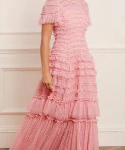 Needle & Thread Holding LTD Valentine Ruffle Gown