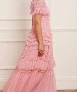 Needle & Thread Holding LTD Valentine Ruffle Gown