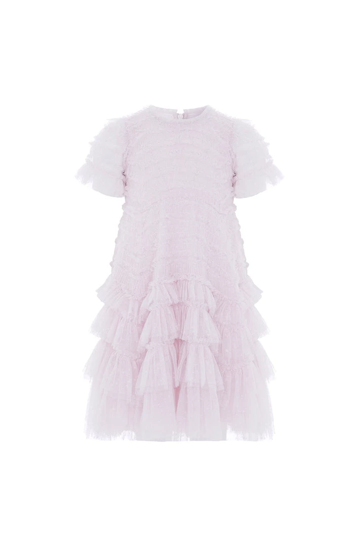 Needle & Thread Holding LTD Responsibly Sourced Valentine Ruffle Kids Dress 4 Needle & Thread Holding LTD Responsibly Sourced Valentine Ruffle Kids Dress