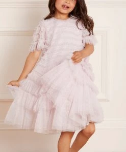 Needle & Thread Holding LTD Responsibly Sourced Valentine Ruffle Kids Dress 11 Needle & Thread Holding LTD Responsibly Sourced Valentine Ruffle Kids Dress