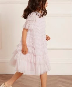 Needle & Thread Holding LTD Responsibly Sourced Valentine Ruffle Kids Dress 12 Needle & Thread Holding LTD Responsibly Sourced Valentine Ruffle Kids Dress