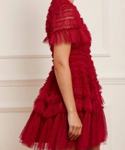 Needle & Thread Holding LTD Womenswear Valentine Ruffle Micro Mini Dress 13 Needle & Thread Holding LTD Womenswear Valentine Ruffle Micro Mini Dress