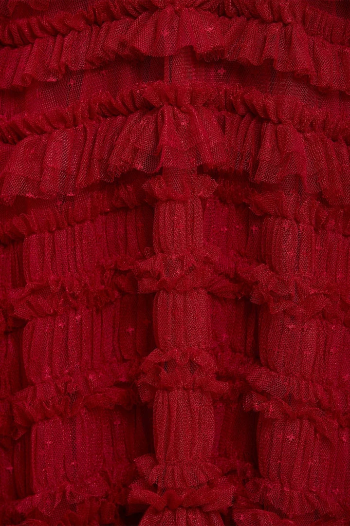 Needle & Thread Holding LTD Womenswear Valentine Ruffle Micro Mini Dress 8 Needle & Thread Holding LTD Womenswear Valentine Ruffle Micro Mini Dress