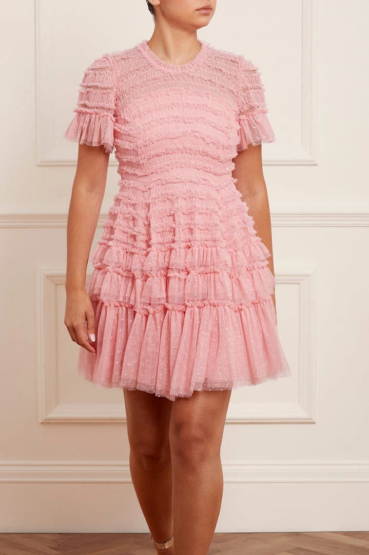 Needle & Thread Holding LTD Valentine Ruffle Micro Mini Dress 5 Needle & Thread Holding LTD Valentine Ruffle Micro Mini Dress