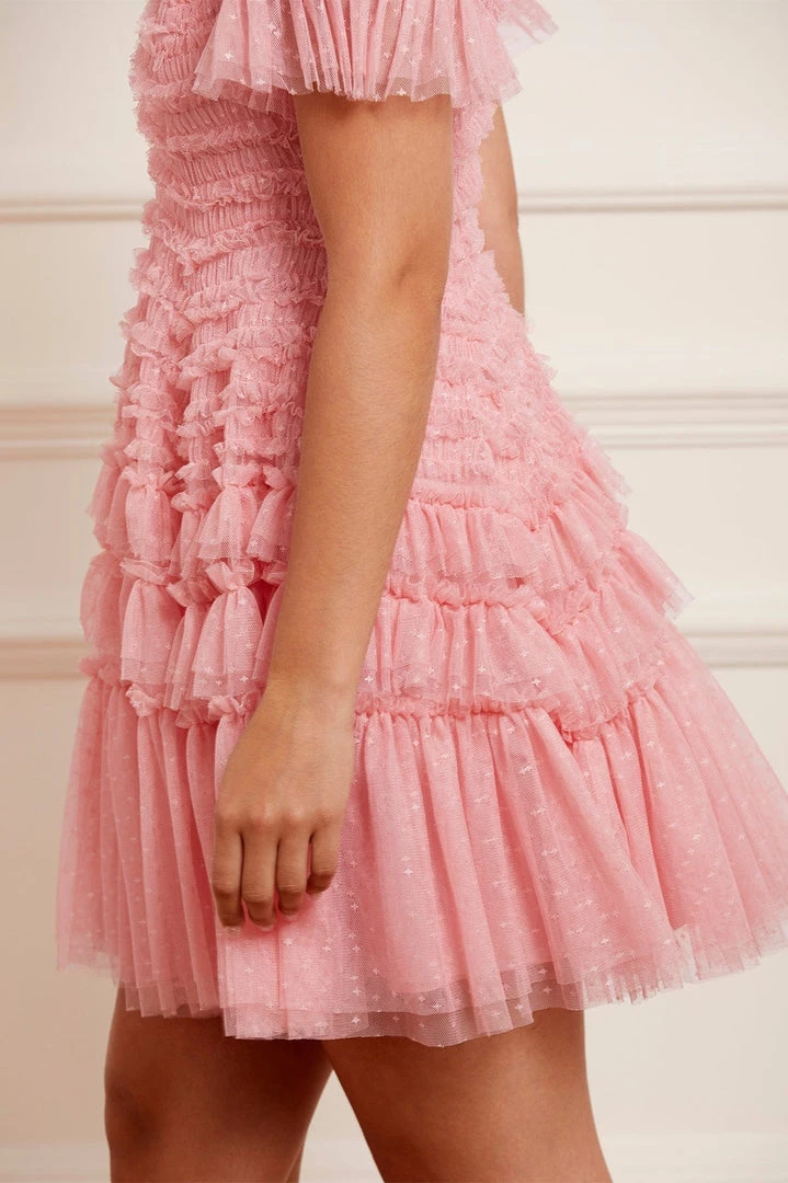 Needle & Thread Holding LTD Valentine Ruffle Micro Mini Dress 7 Needle & Thread Holding LTD Valentine Ruffle Micro Mini Dress