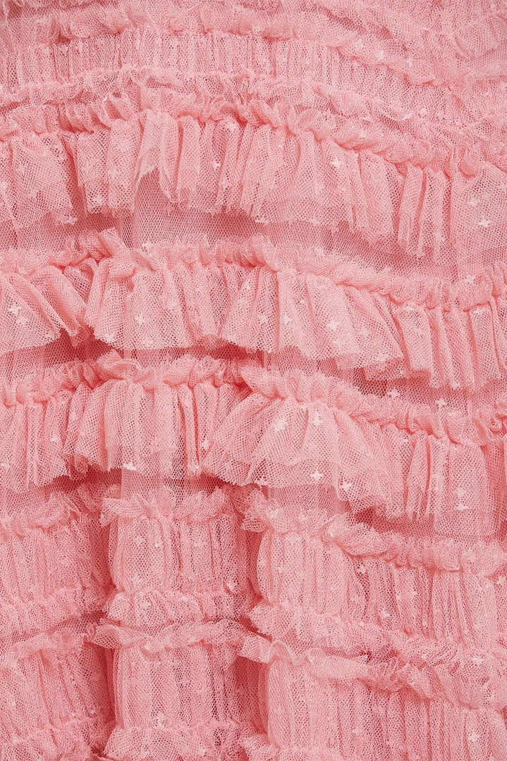 Needle & Thread Holding LTD Valentine Ruffle Micro Mini Dress 8 Needle & Thread Holding LTD Valentine Ruffle Micro Mini Dress