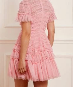 Needle & Thread Holding LTD Valentine Ruffle Micro Mini Dress 17 Needle & Thread Holding LTD Valentine Ruffle Micro Mini Dress