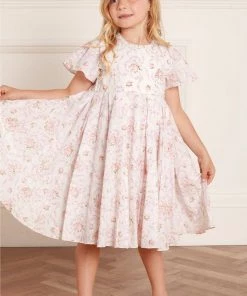 Needle & Thread Holding LTD Vintage Ditsy Cotton Kids Prom Dress