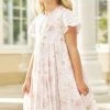 Needle & Thread Holding LTD Vintage Ditsy Cotton Kids Prom Dress
