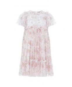 Needle & Thread Holding LTD Vintage Ditsy Sequin Bodice Kids Dress