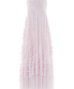 Needle & Thread Holding LTD Womenswear Violet Shimmer Strapless Corset Gown