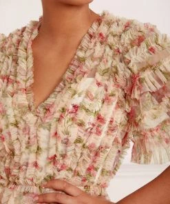 Needle & Thread Holding LTD Womenswear Waltzing Blooms Grace Ankle Gown