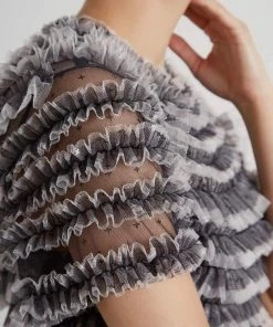 Needle & Thread Holding LTD Womenswear Wild Rose Ruffle Gown