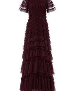 Needle & Thread Holding LTD Willow Ruffle Gown Womenswear