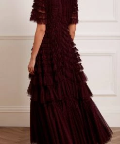 Needle & Thread Holding LTD Willow Ruffle Gown Womenswear 18 Needle & Thread Holding LTD Willow Ruffle Gown Womenswear
