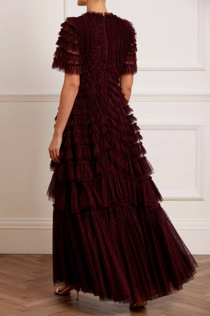 Needle & Thread Holding LTD Willow Ruffle Gown Womenswear 10 Needle & Thread Holding LTD Willow Ruffle Gown Womenswear