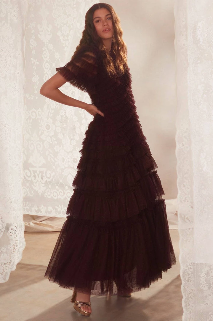 Needle & Thread Holding LTD Willow Ruffle Gown Womenswear 11 Needle & Thread Holding LTD Willow Ruffle Gown Womenswear