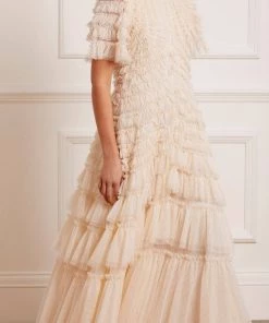 Needle & Thread Holding LTD Willow Ruffle Gown