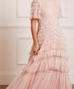 Needle & Thread Holding LTD Willow Ruffle Gown Womenswear