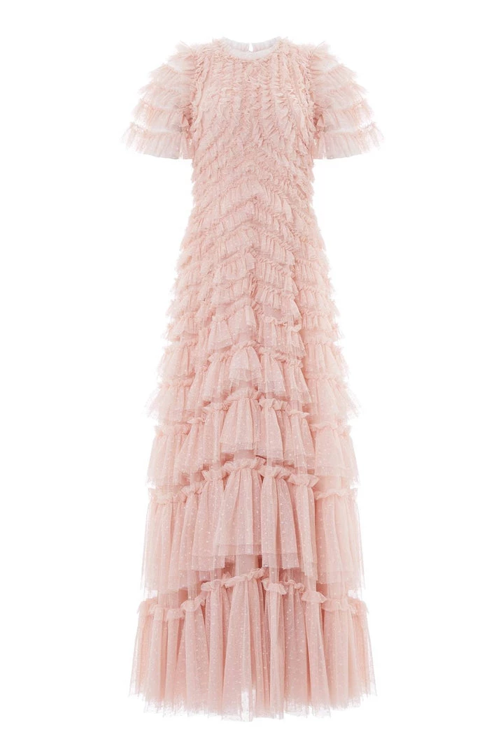 Needle & Thread Holding LTD Willow Ruffle Gown Womenswear 4 Needle & Thread Holding LTD Willow Ruffle Gown Womenswear