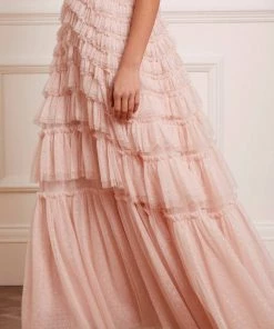 Needle & Thread Holding LTD Willow Ruffle Gown Womenswear 15 Needle & Thread Holding LTD Willow Ruffle Gown Womenswear