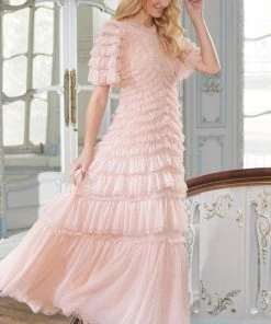 Needle & Thread Holding LTD Willow Ruffle Gown Womenswear 19 Needle & Thread Holding LTD Willow Ruffle Gown Womenswear