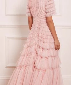 Needle & Thread Holding LTD Willow Ruffle V-Neck Gown 19 Needle & Thread Holding LTD Willow Ruffle V-Neck Gown