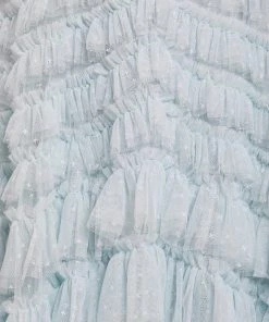 Needle & Thread Holding LTD Womenswear Willow Ruffle V-Neck Gown